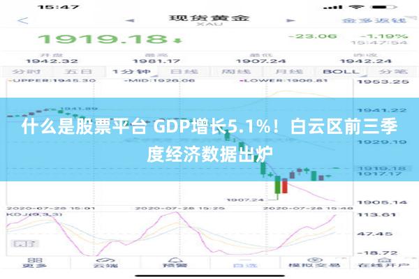 什么是股票平台 GDP增长5.1%！白云区前三季度经济数据出炉