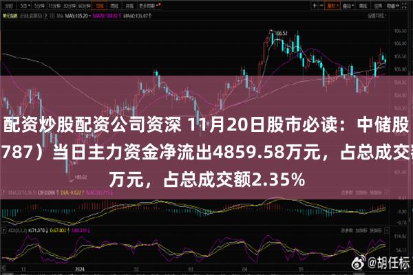 配资炒股配资公司资深 11月20日股市必读：中储股份（600787）当日主力资金