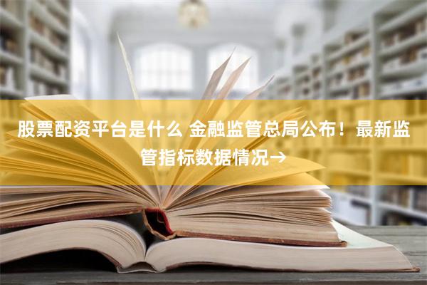 股票配资平台是什么 金融监管总局公布！最新监管指标数据情况→