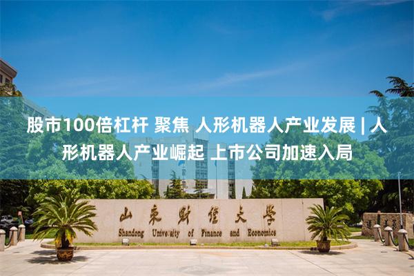 股市100倍杠杆 聚焦 人形机器人产业发展 | 人形机器人产业崛起 上市公司加速